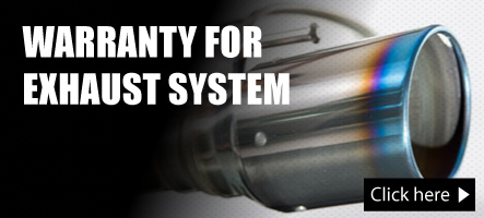 Warranty for Exhaust System